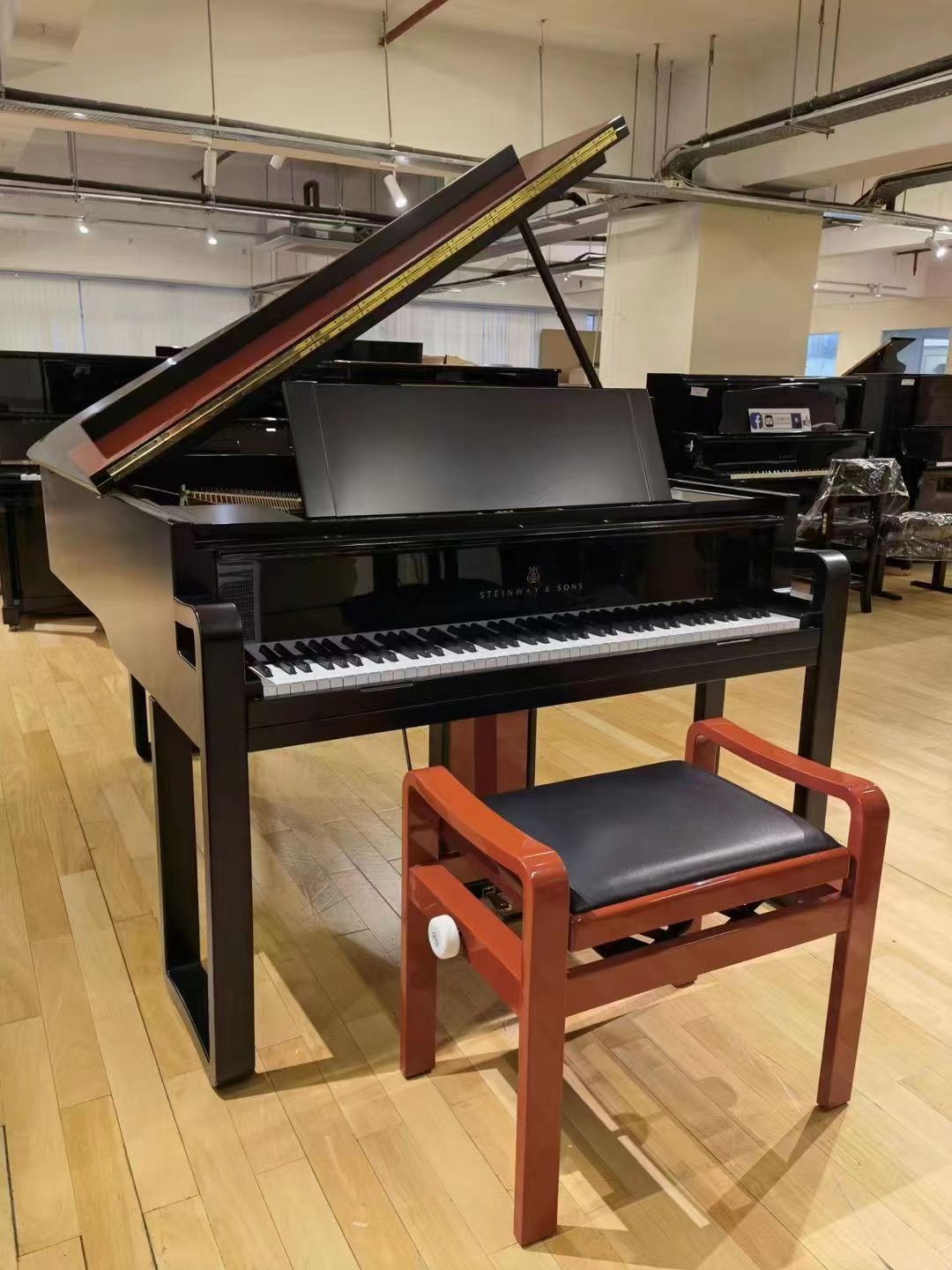 施坦威STEINWAY&SONS A188三角钢琴原装进口老佛爷设计限量版